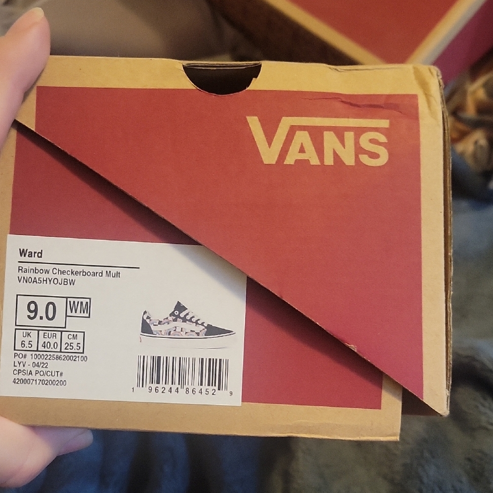 Vans Multicolor Checkerboard Ward Sneakers